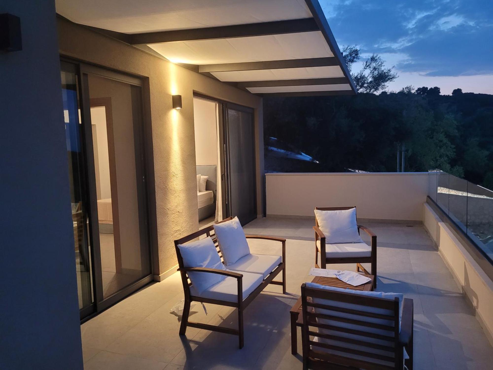 Ecstasy Luxury Villas Apolpaina Exterior foto